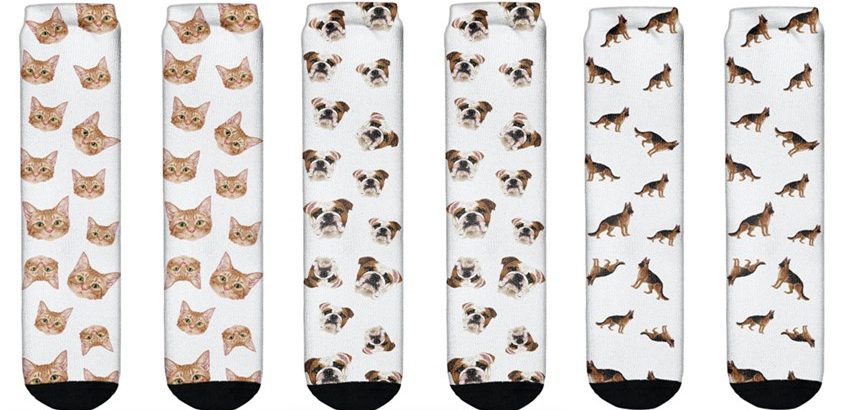 custom printed socks for kids