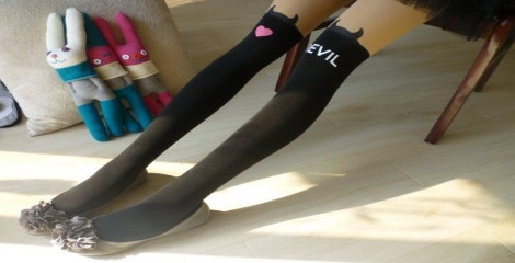 Over the knee socks introduction