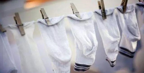 wash socks